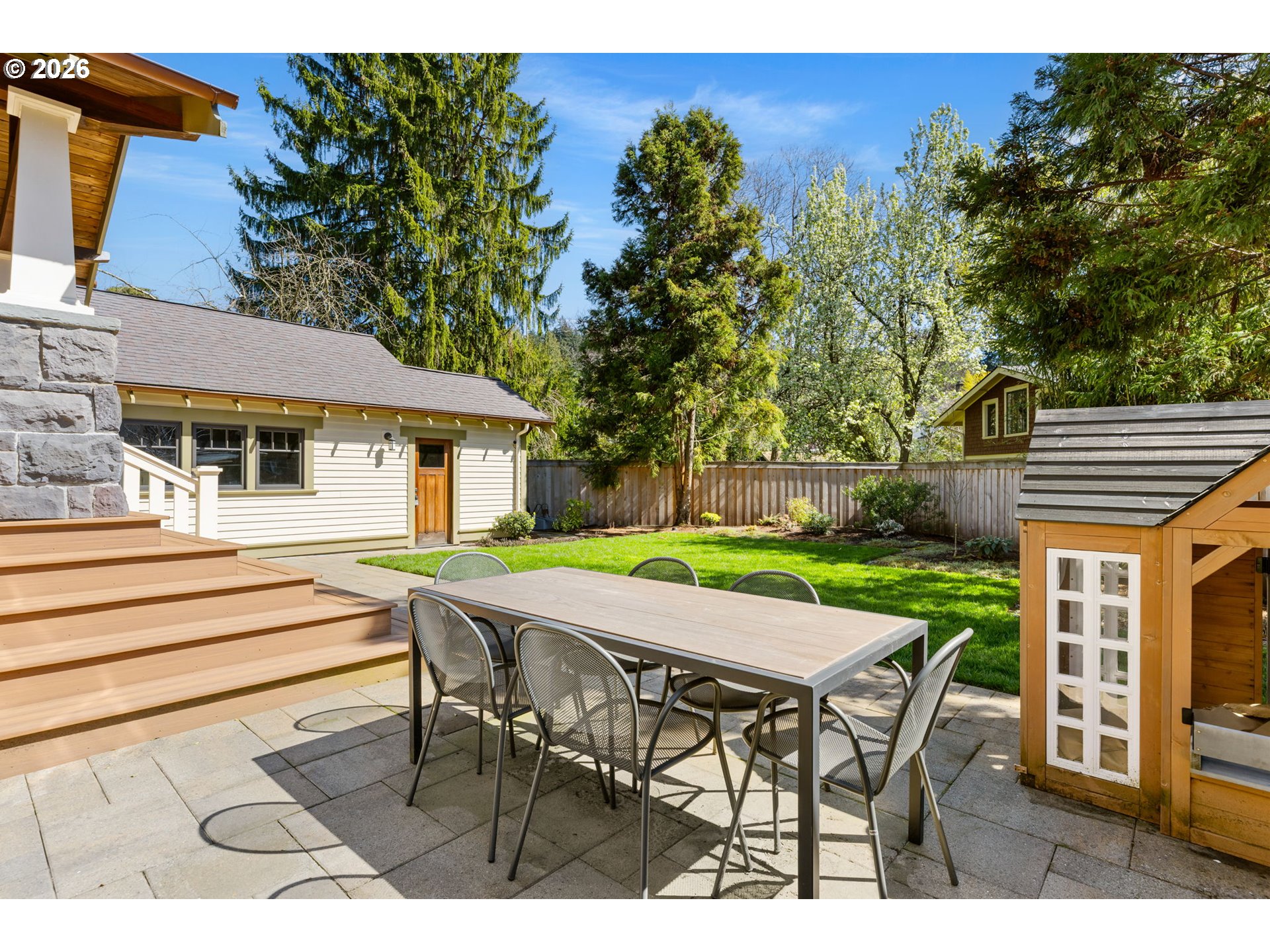 1030 Southeast 58th Place Portland, OR 97215 - Photo 39 of 48 a patio with table and chairs