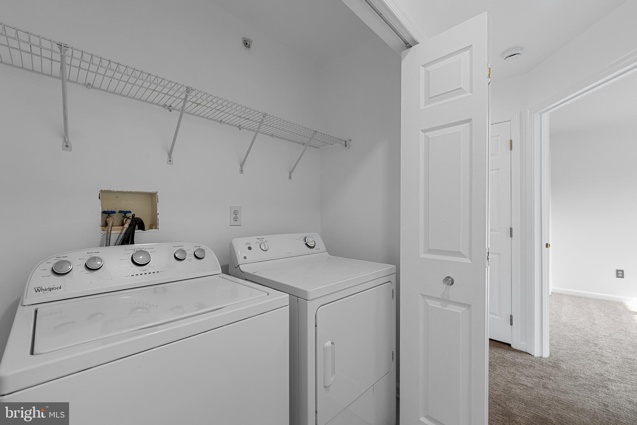 540 Eagle Court Jamison, PA 18929 - Photo 18 of 32 a view of storage and utility room with washer and dryer