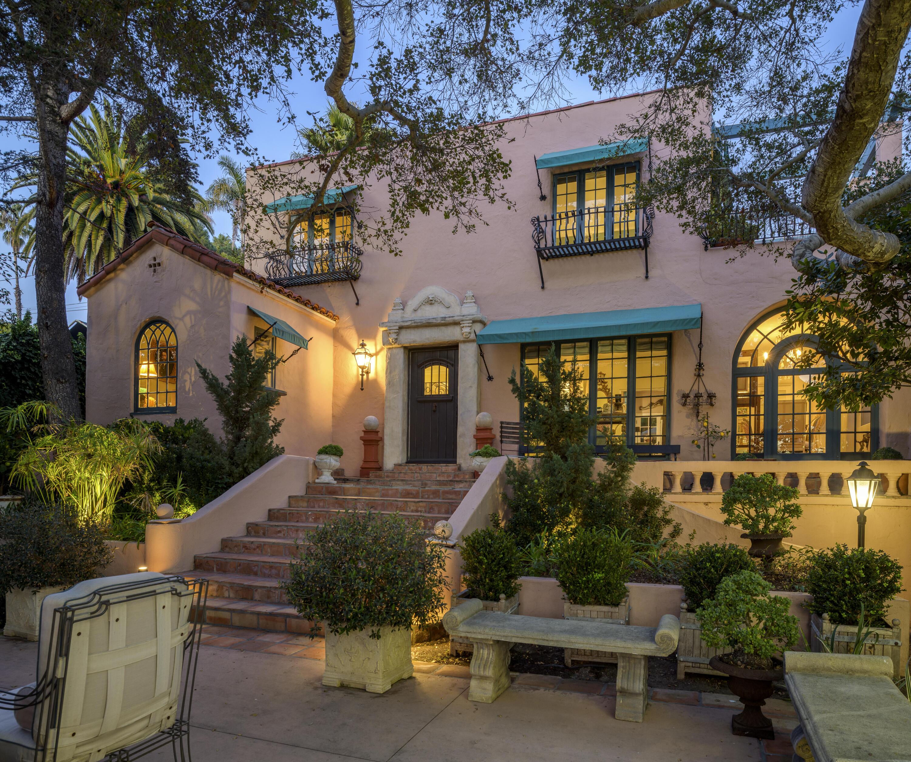 1318 Alta Vista Road Santa Barbara, CA 93103 - Photo 2 of 44 a front view of a house with a yard