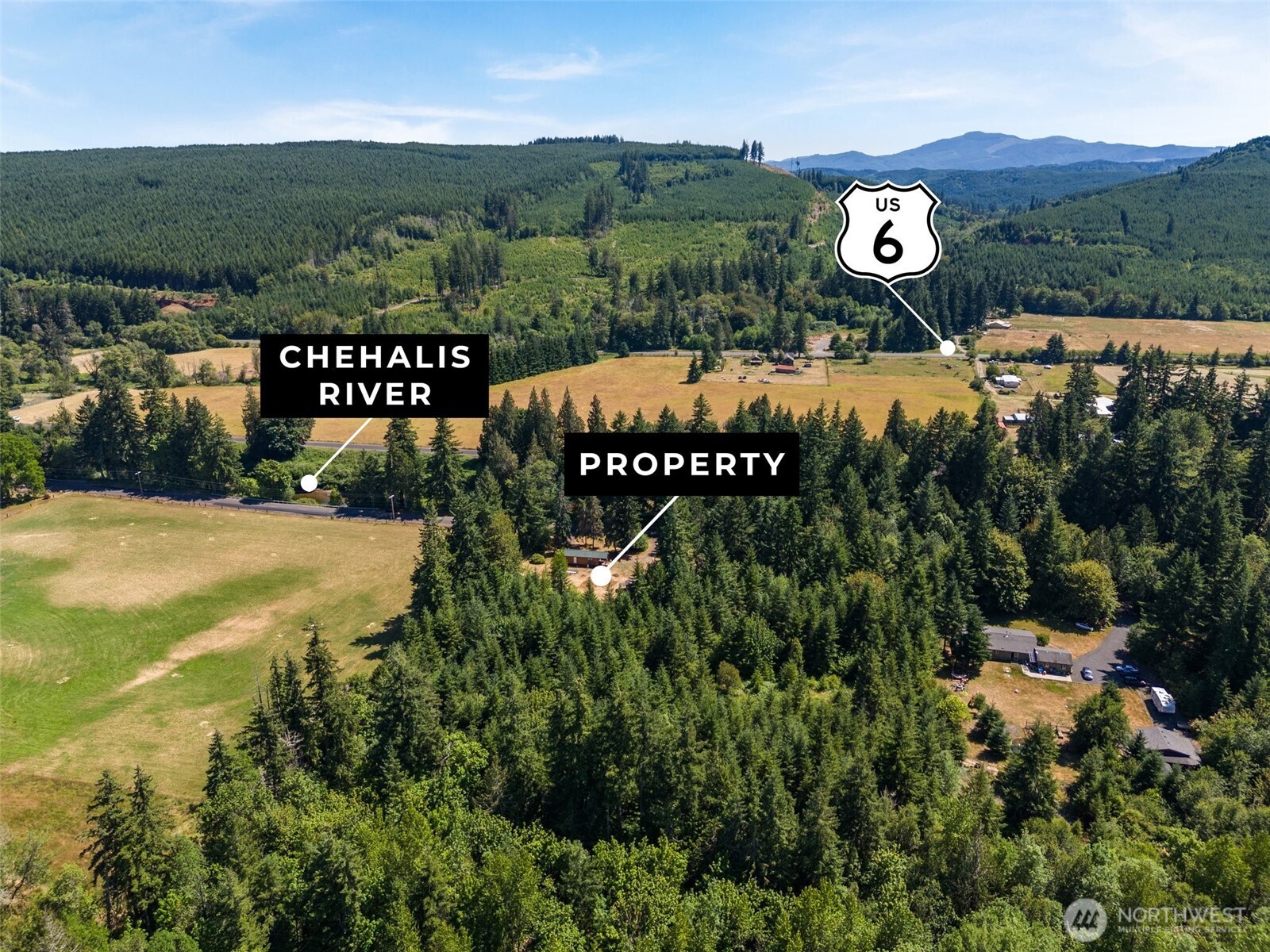 316 Leudinghaus Road Chehalis, WA 98532 - Photo 12 of 15 a view of a street with a park