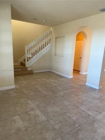 a view of an entryway door