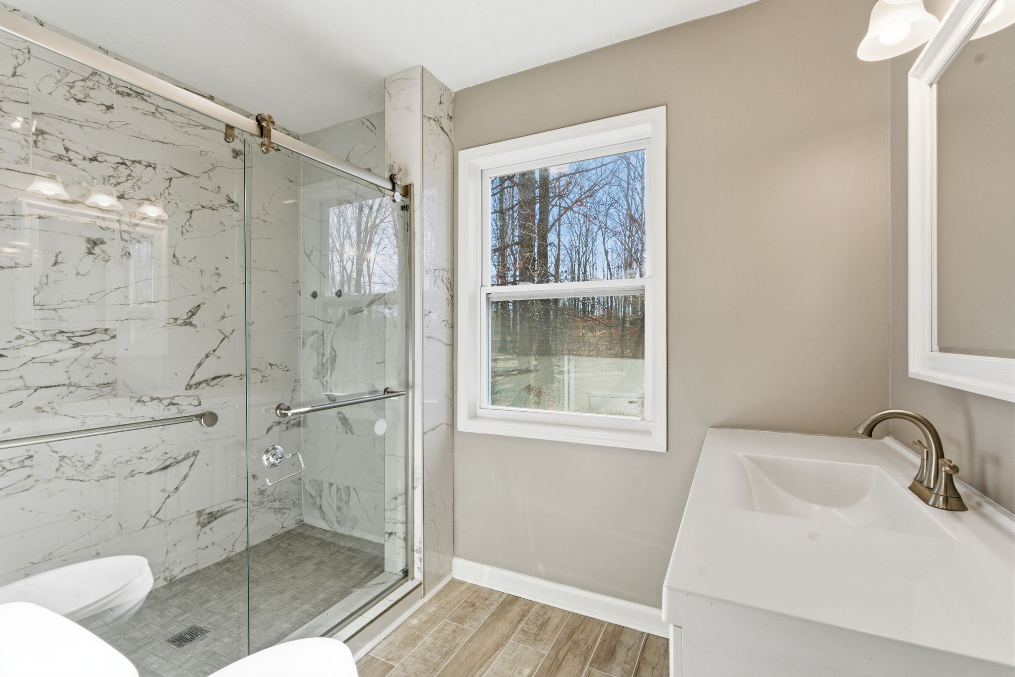 266 Meadows Road Portland, TN 37148 - Photo 8 of 15 a bathroom with a sink toilet and shower