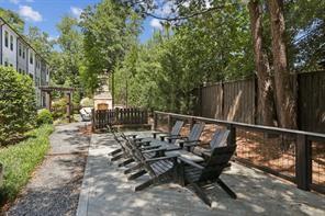 4471 Dandelion Lane Atlanta, GA 30342 - Photo 25 of 30 a view of a bench in the roof deck