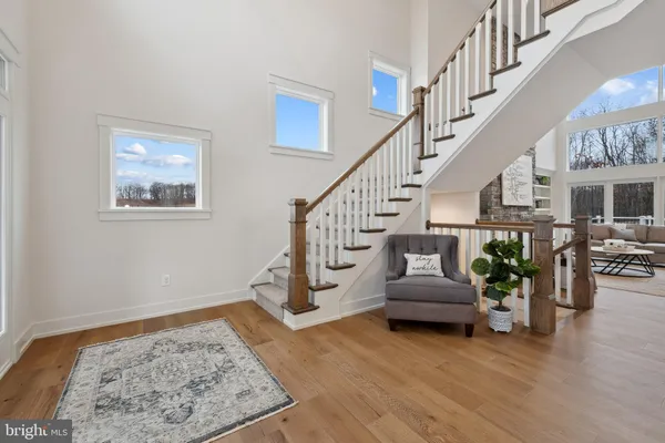 a view of entryway and hall