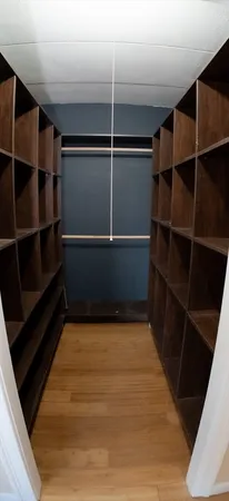 a view of walk in closet