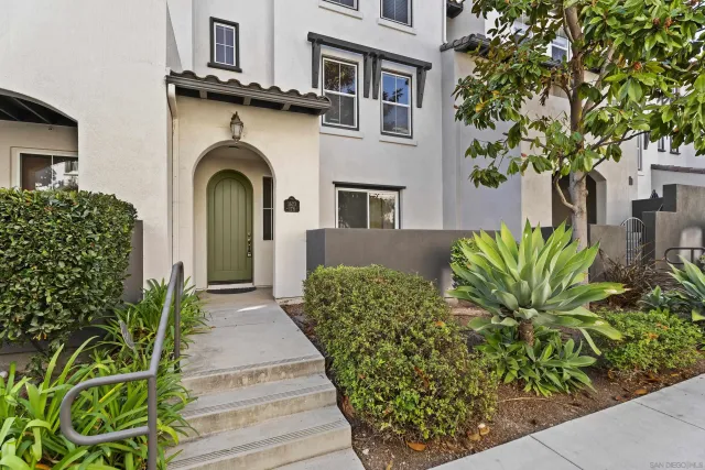 a house view with a outdoor space