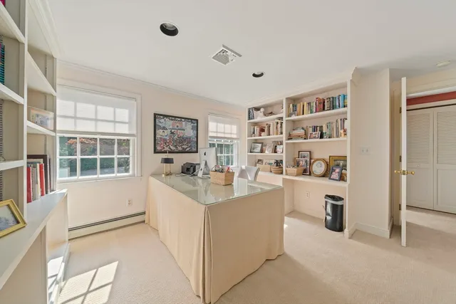 a outdoor living space with patio furniture and garden