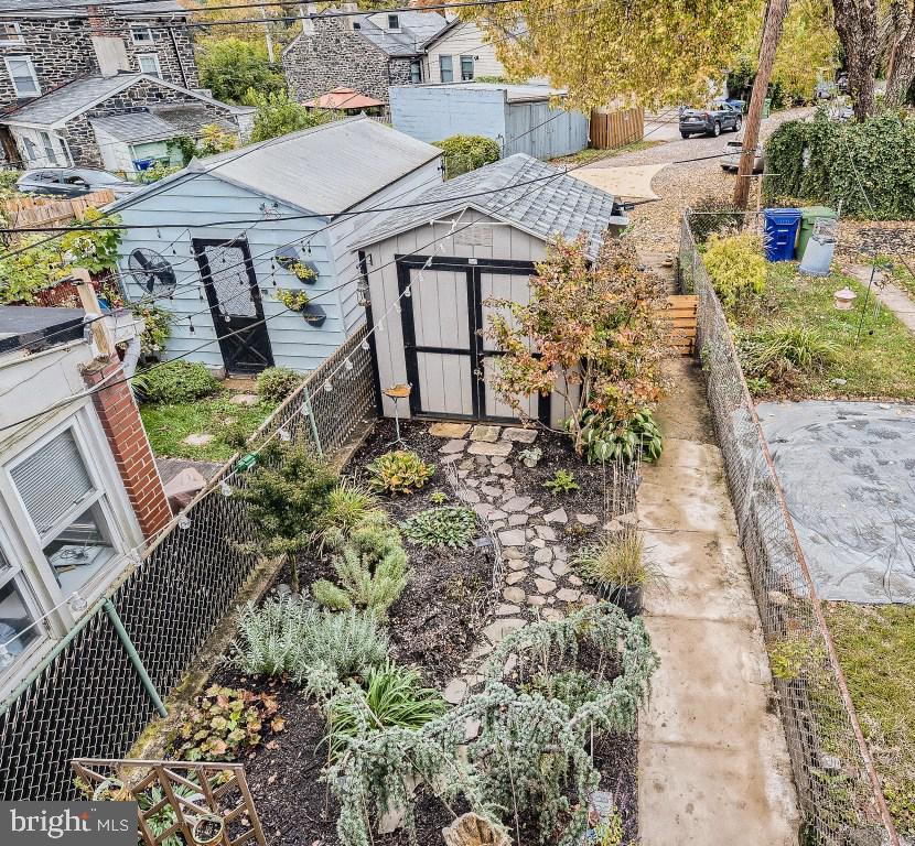 2928 Keswick Road Baltimore, MD 21211 - Photo 11 of 29 Rear garden and shed. Parking is behind shed