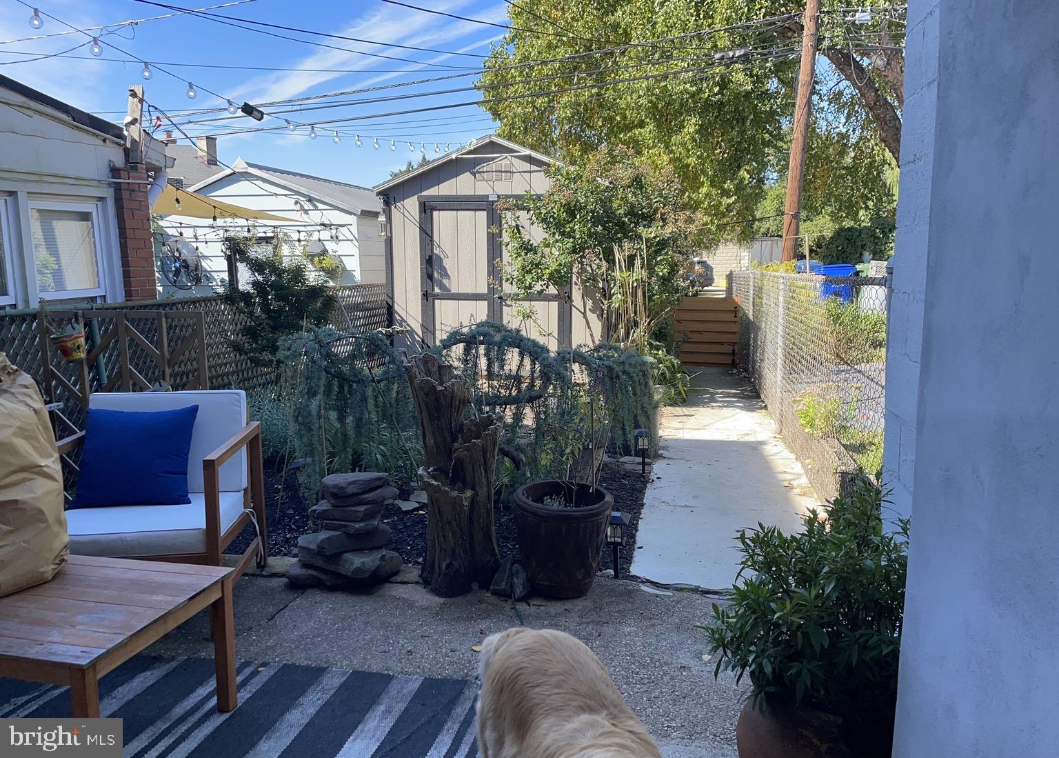 2928 Keswick Road Baltimore, MD 21211 - Photo 24 of 29 Patio, planting garden, shed & walkway