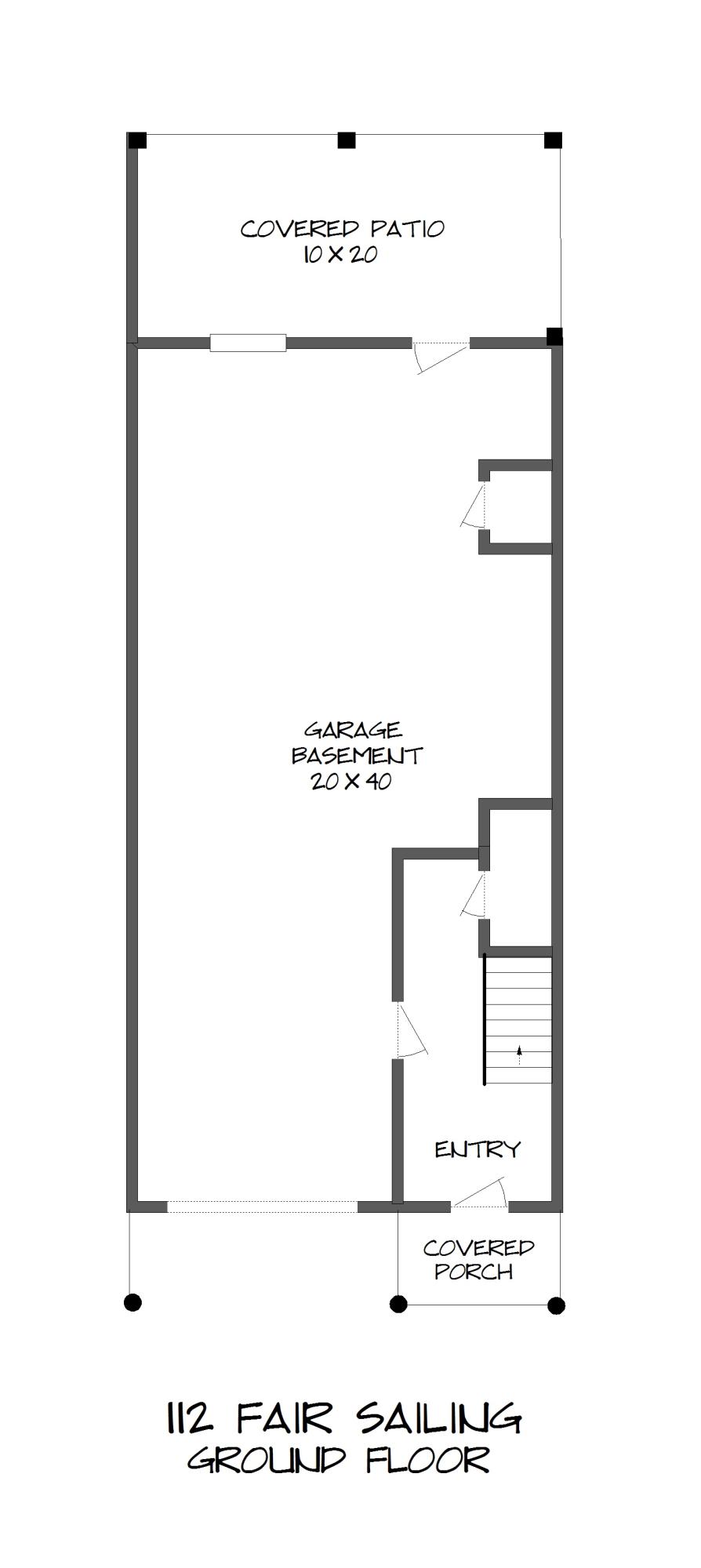 112 Fair Sailing Road Mount Pleasant, SC 29466 - Photo 18 of 19 Floor Plan Ground Floor