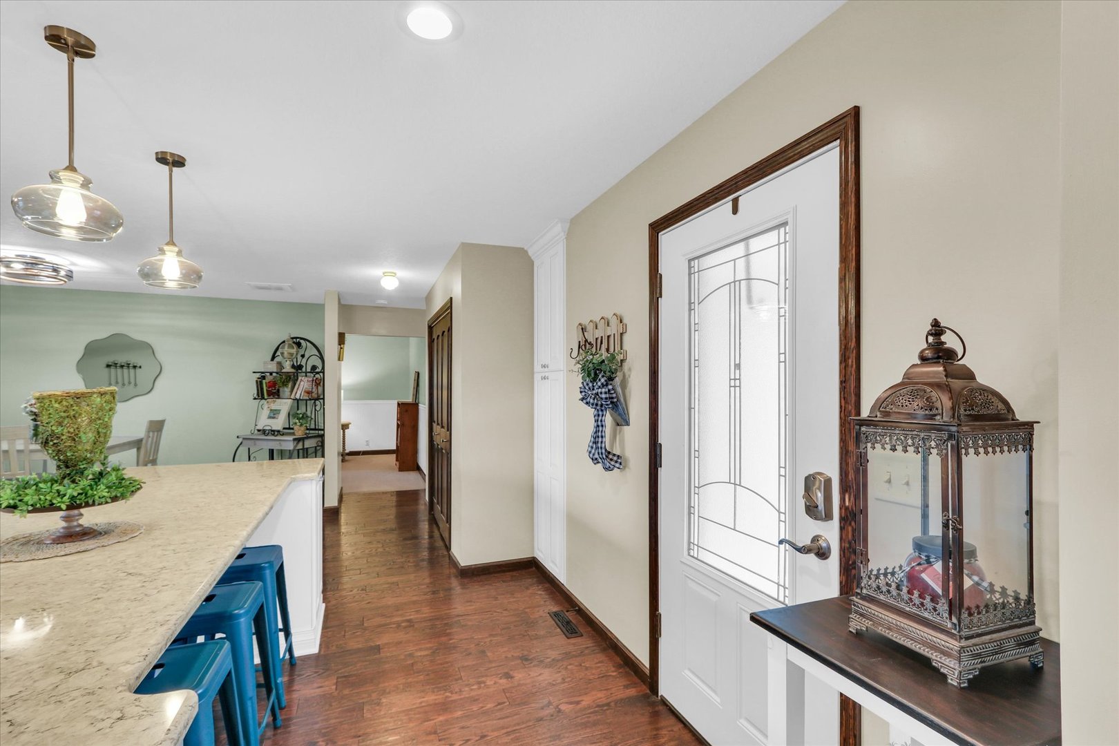 703 East Washington Street Tolono, IL 61880 - Photo 11 of 38 a view of a living room and dining room