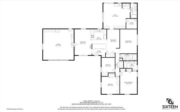 $345,000 | 703 East Washington Street, Tolono, IL 61880