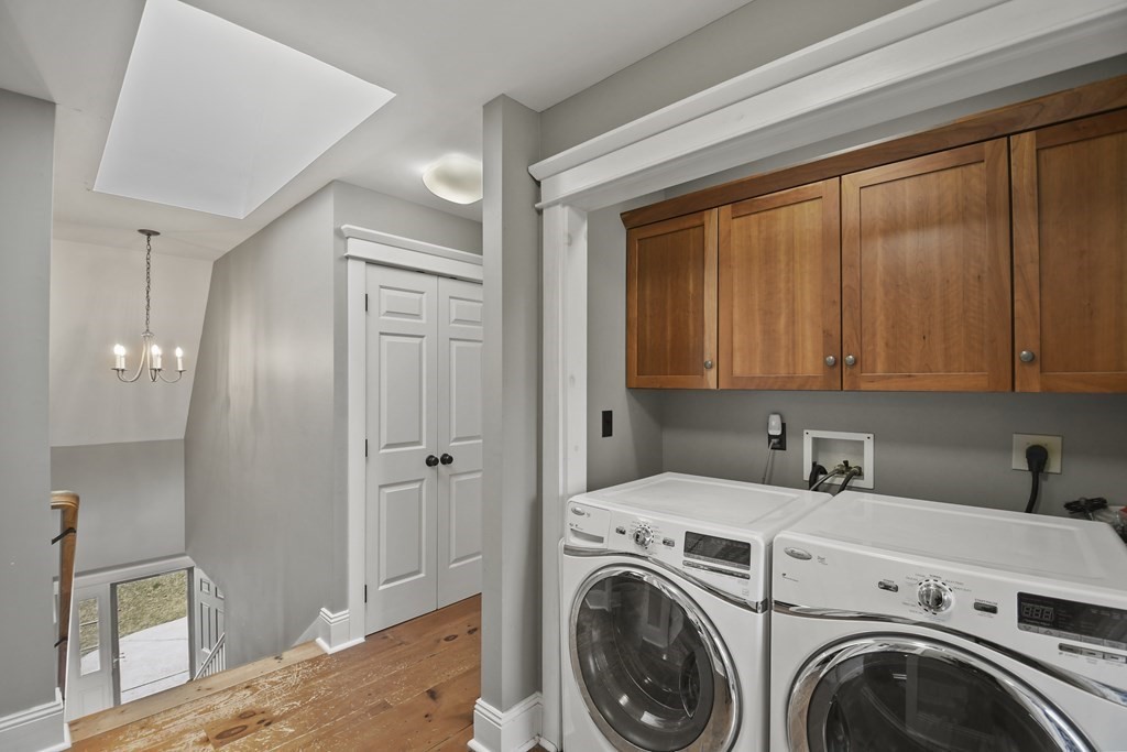 277 Secret Lake Road Athol, MA 01331 - Photo 28 of 36 a view of hallway with washer and dryer