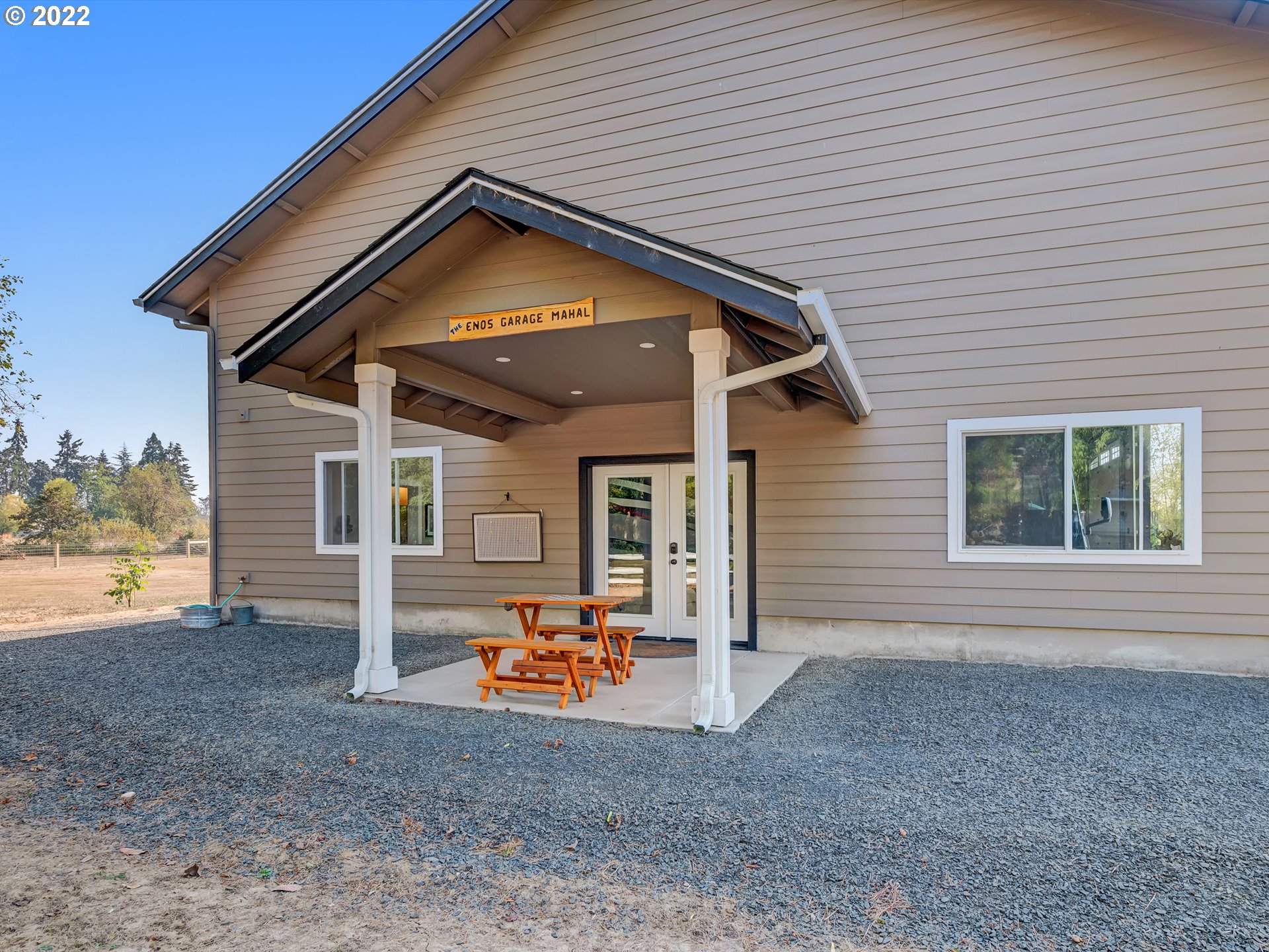 28244 Edgewater Drive Eugene, OR 97402 - Photo 15 of 30 a view of a house with backyard and porch