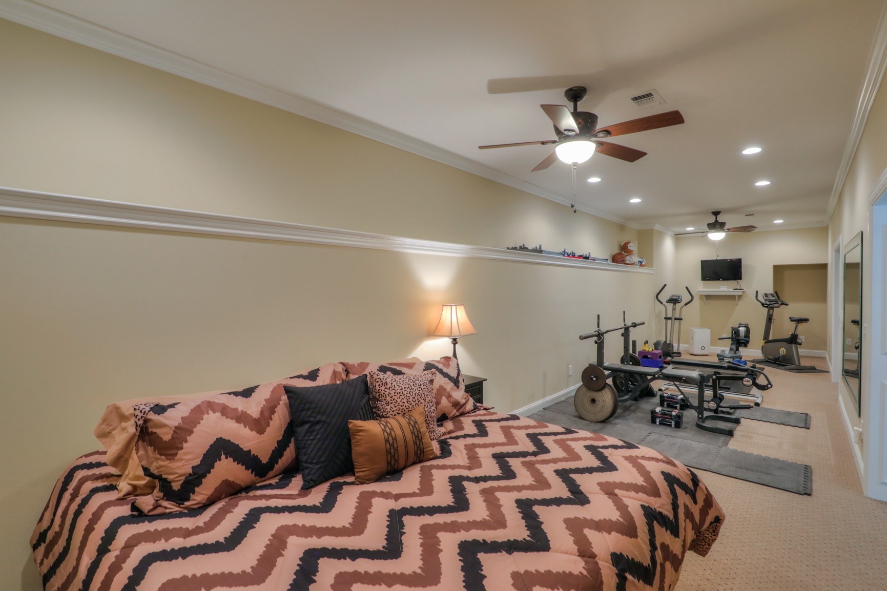 505 Bethlehem Road Lebanon, TN 37087 - Photo 39 of 44 a bed room with a bed and a ceiling fan