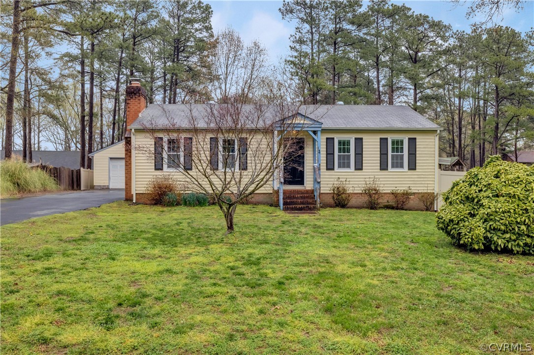 4859 Wedgemere Road Chesterfield, VA 23832 - Photo 2 of 21 front view of a house with a yard