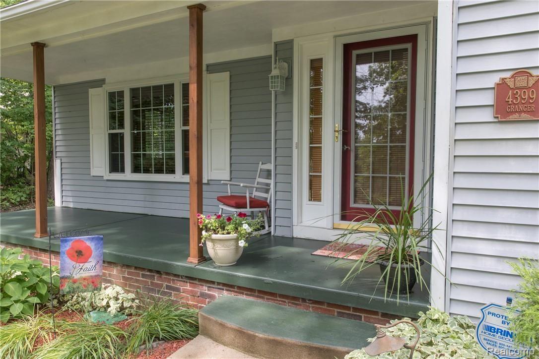 4399 Granger Road Ortonville, MI 48462 - Photo 7 of 37 A Front Porch to Greet Your Guests