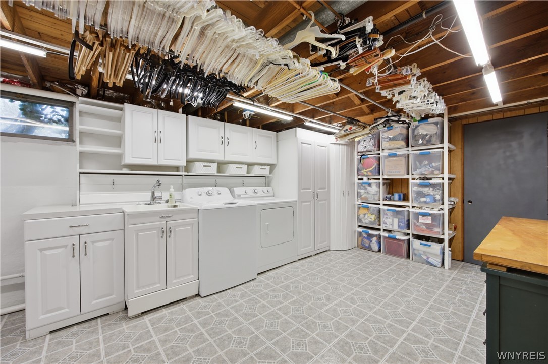1391 Billington Road Elma, NY 14052 - Photo 36 of 46 spacious laundry area in basement