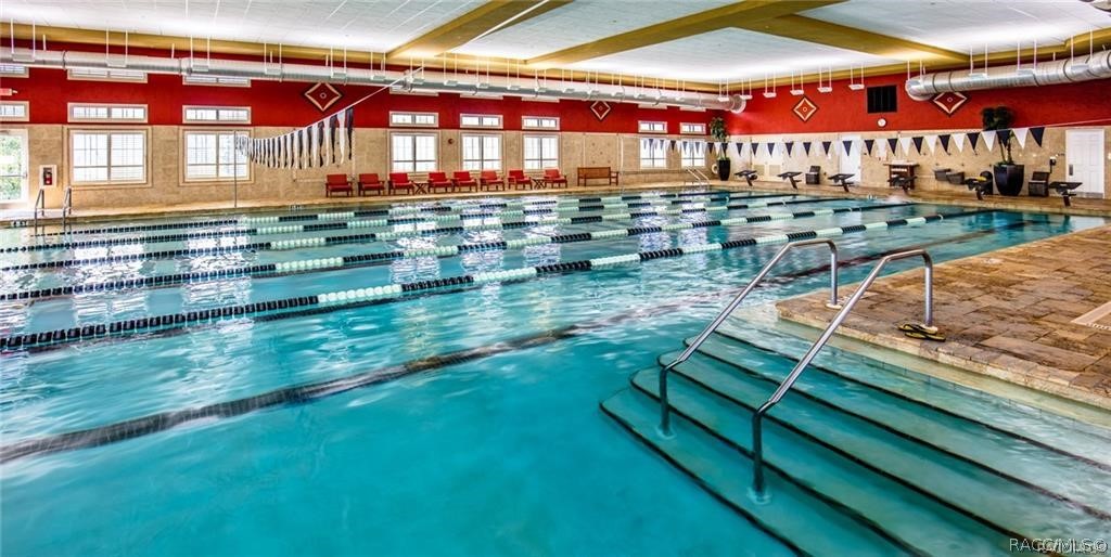 2015 North Rhodes Point Hernando, FL 34442 - Photo 54 of 82 The indoor aquatic center at Bella Vita where the water temperature is always 85 degrees.