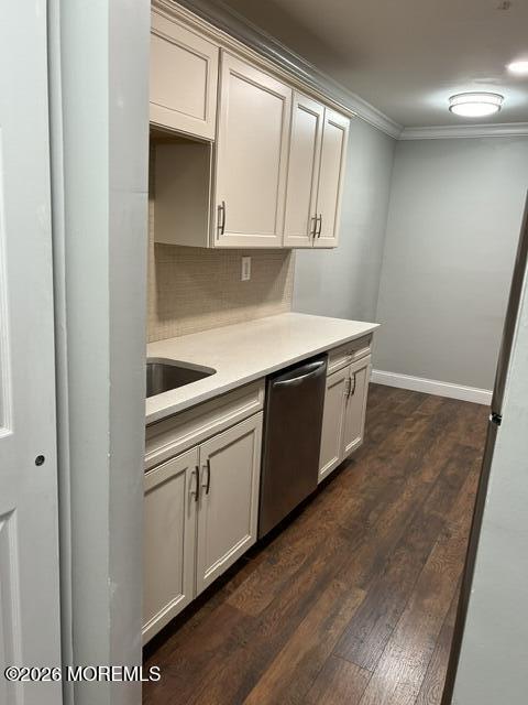 79 Overlook Way, Unit E Manalapan, NJ 07726 - Photo 2 of 8 a kitchen with white cabinets and a sink