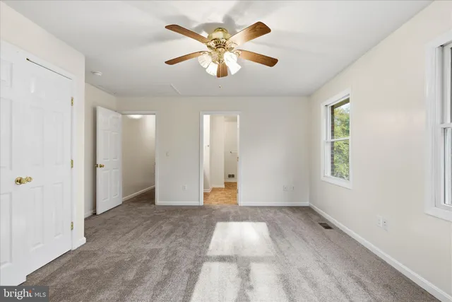 a view of an empty room with window