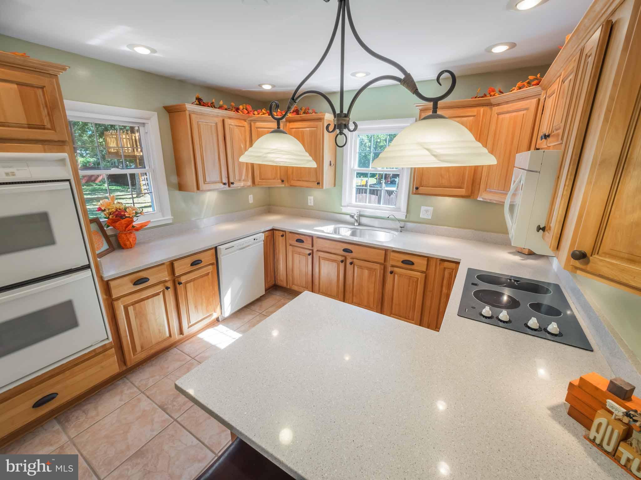 814 Danza Road Severn, MD 21144 - Photo 17 of 30 Nice view of this kitchen with 2 wall ovens