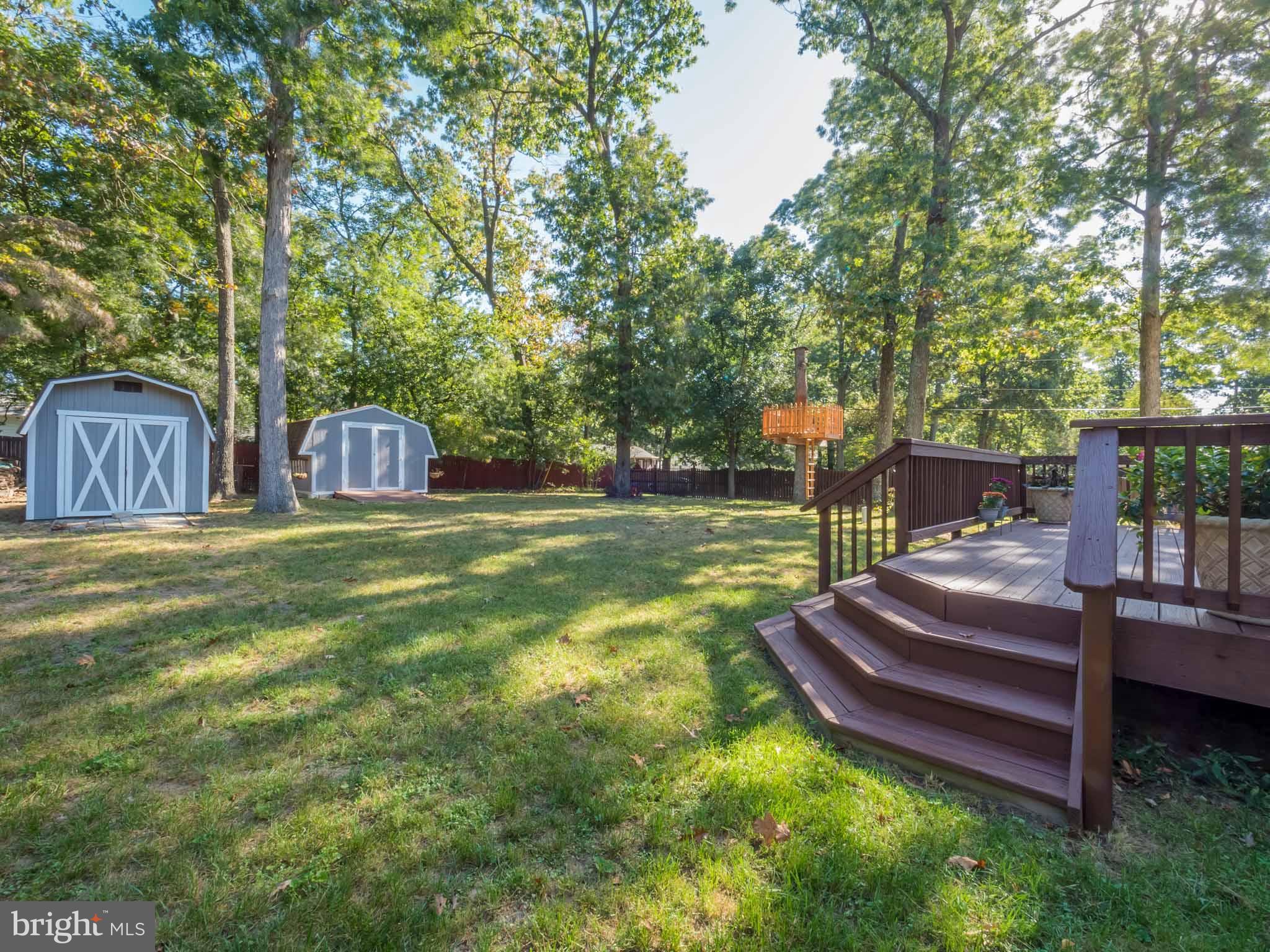 814 Danza Road Severn, MD 21144 - Photo 6 of 30 View shows 2 sheds 7 entrance to deck