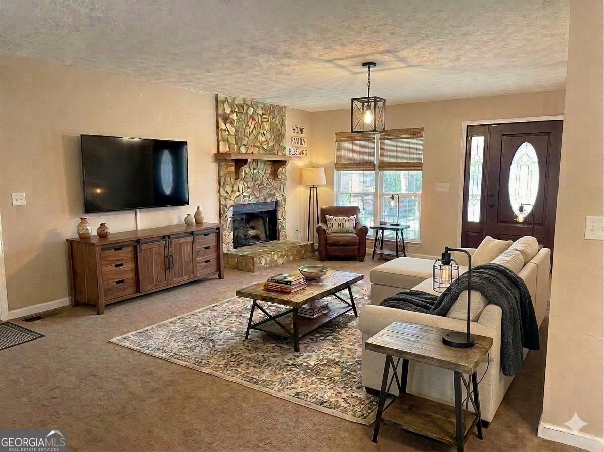 Virtually Staged Living Area