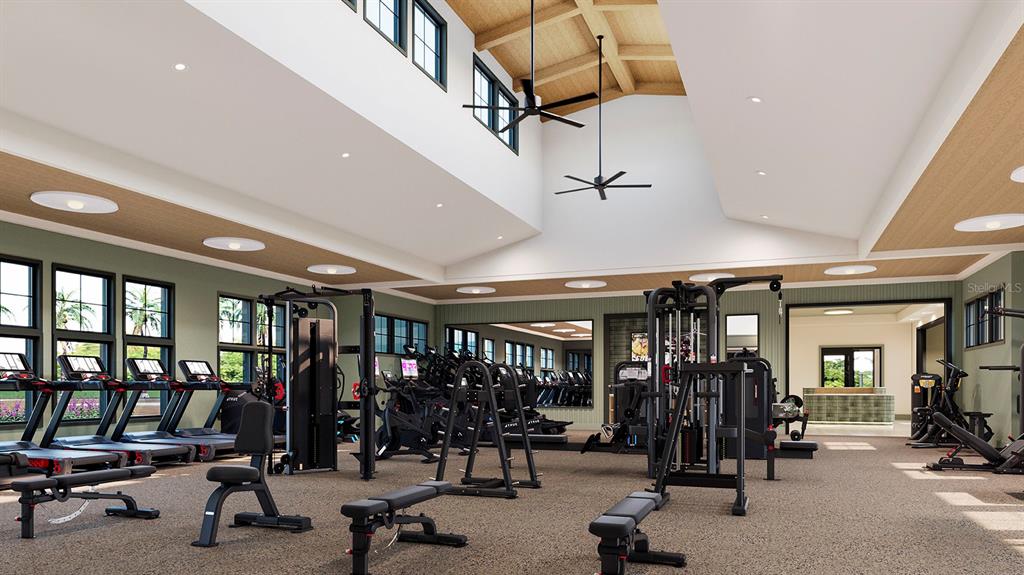10931 Rabbit Grove Trail Palmetto, FL 34221 - Photo 29 of 30 a view of a room with gym equipment