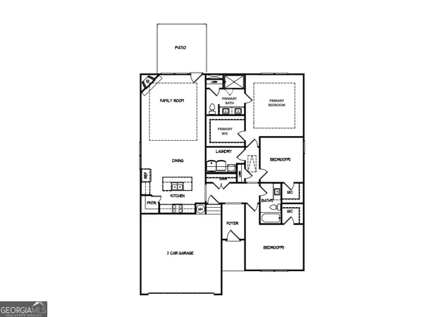 a picture of a floor plan