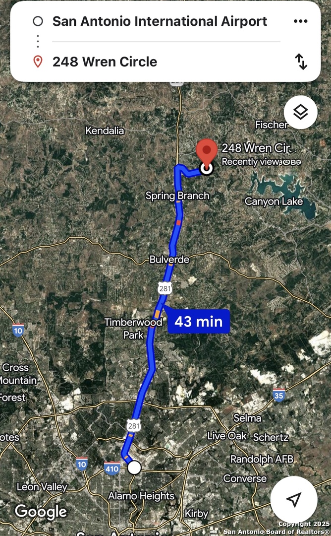 248 Wren Circle Spring Branch, TX 78070 - Photo 5 of 8 a picture of city view