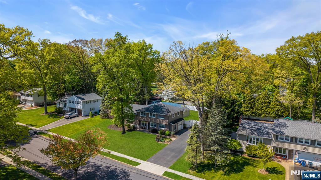 53 Smithfield Road Waldwick, NJ 07463 - Photo 40 of 48 aerial view of a house with a garden