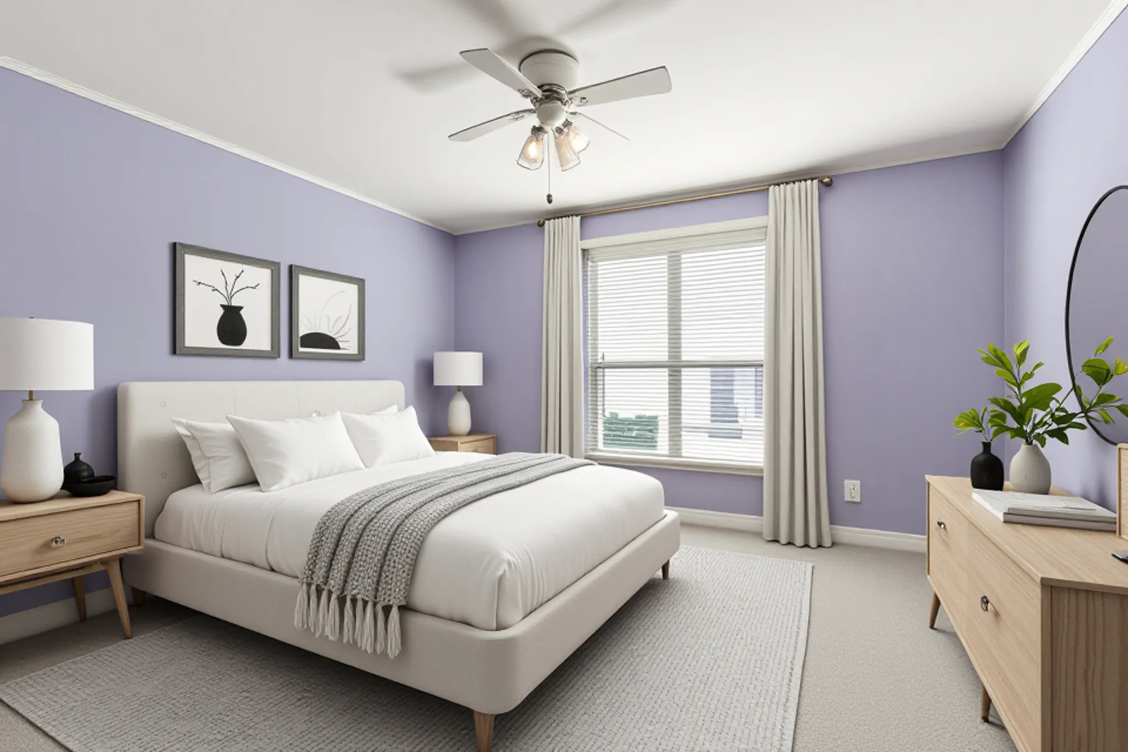 581 Aberdeen Road Frankfort, IL 60423 - Photo 30 of 65 a spacious bedroom with a large bed and a chandelier