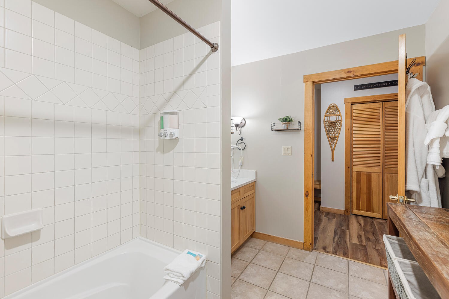 100 Dercum Square, Unit 8337 Keystone, CO 80435 - Photo 25 of 32 a bathroom with a tub and a shower