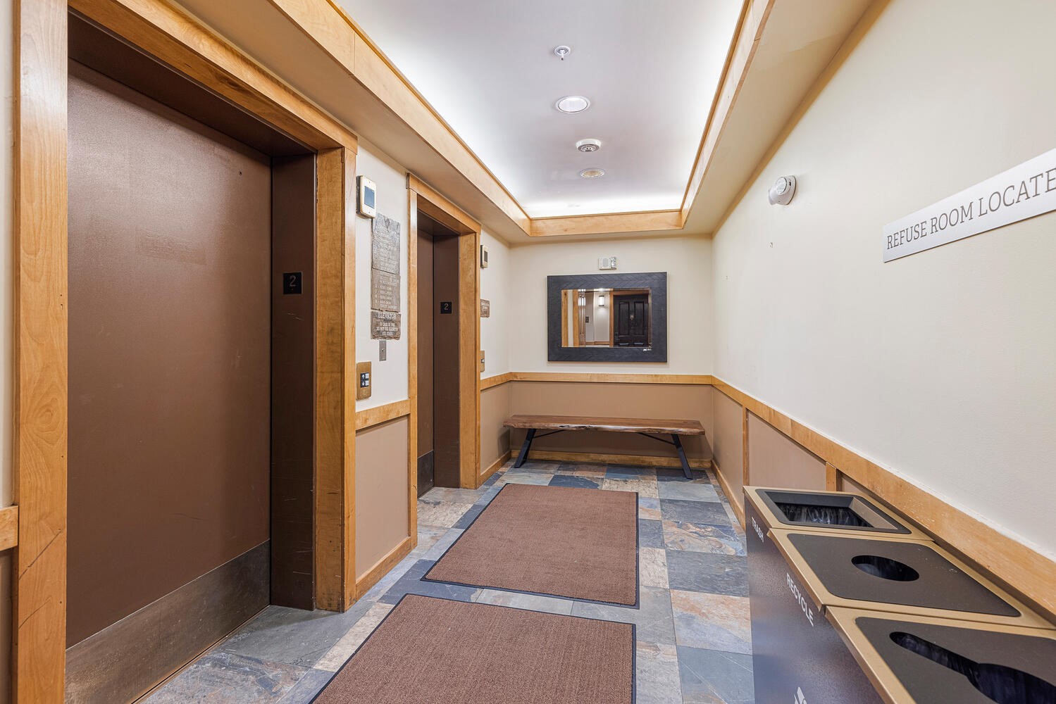 100 Dercum Square, Unit 8337 Keystone, CO 80435 - Photo 26 of 32 a view of an entryway with wooden floor