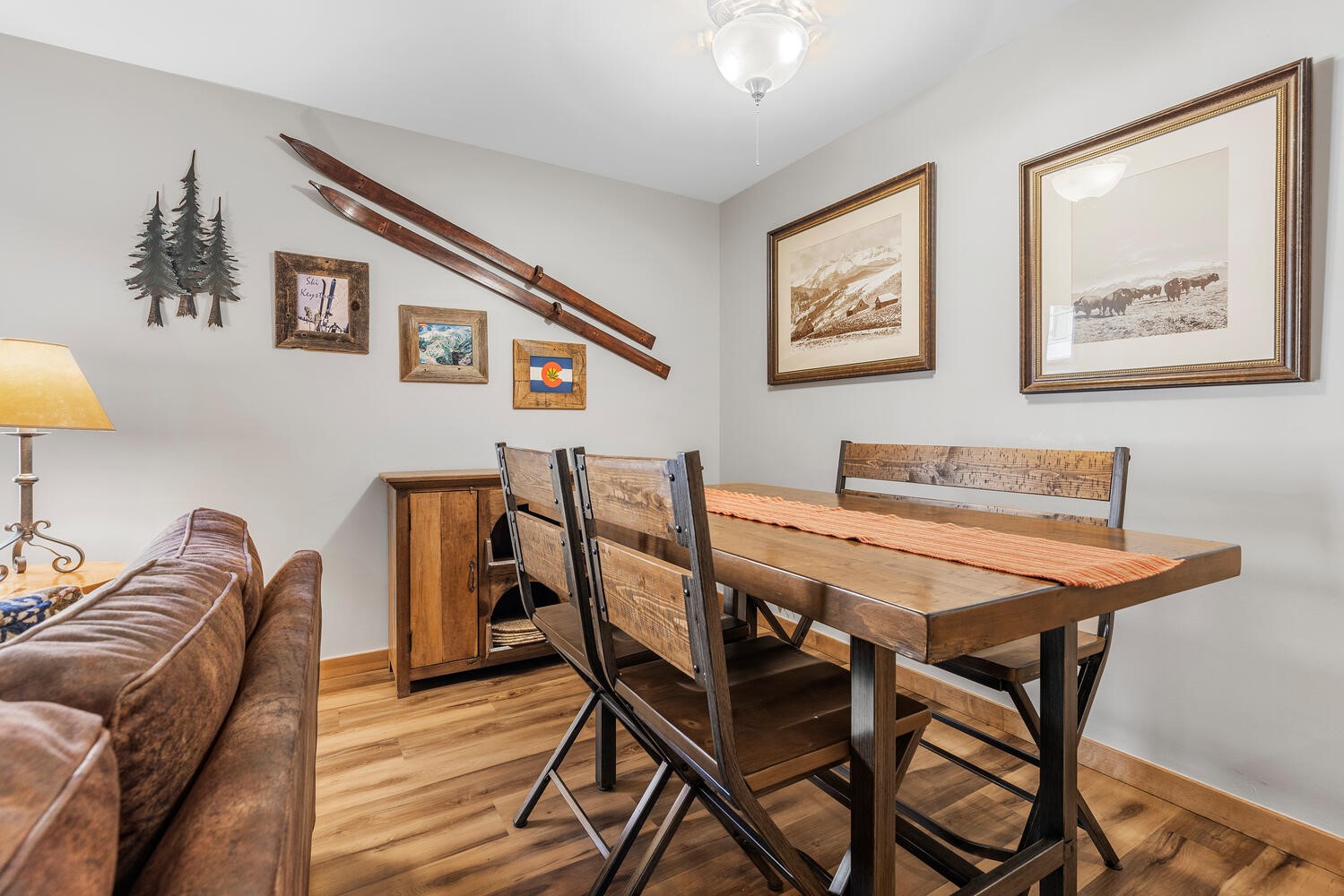 100 Dercum Square, Unit 8337 Keystone, CO 80435 - Photo 6 of 32 a view of a livingroom with furniture and a dining table