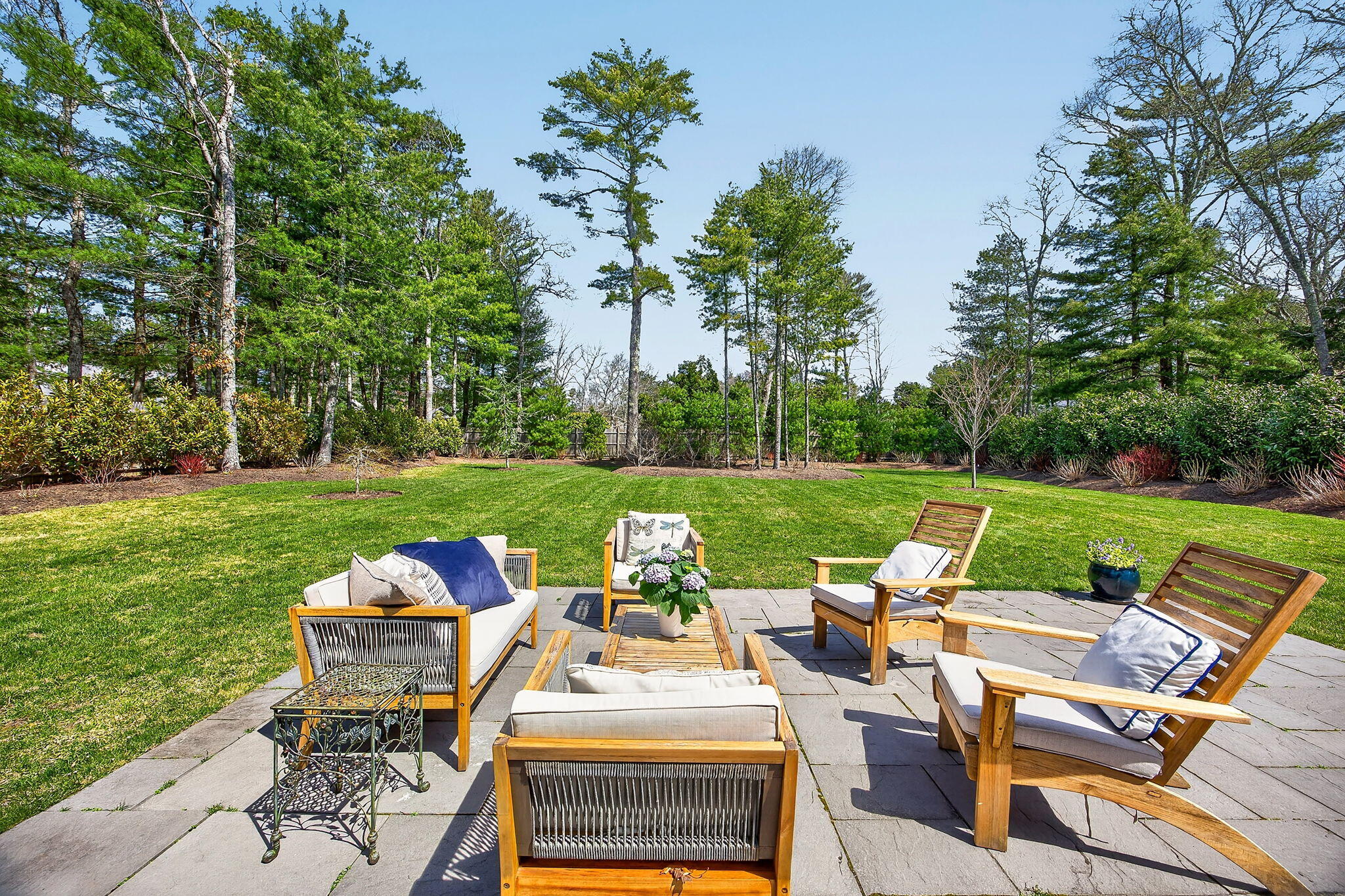 176 Bumps River Road Osterville, MA 02655 - Photo 39 of 54 a view of yard with seating area and green space