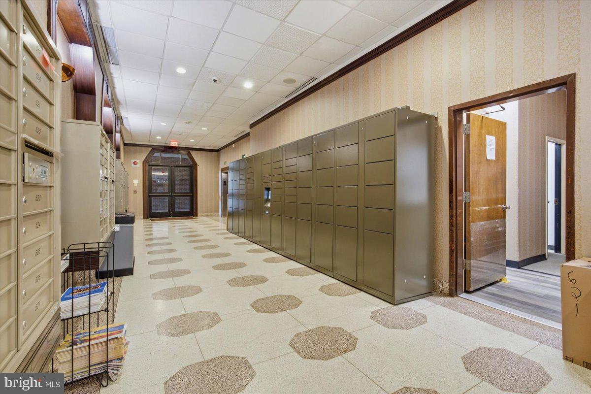 700 7th Street Southwest, Unit 827 Washington, DC 20024 - Photo 28 of 32 Modern mailroom with secure lockers.