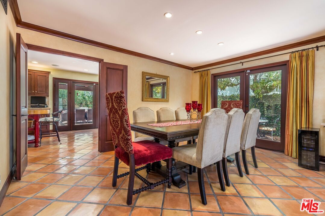 3643 Oceanhill Way Malibu, CA 90265 - Photo 8 of 28 a view of a dining room with furniture window and outside view