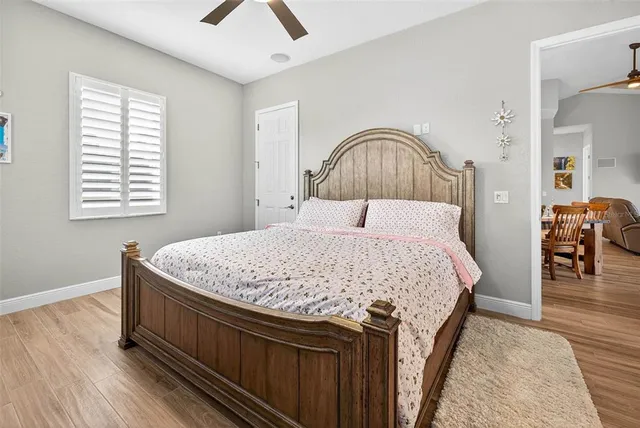 a view of parking garage with cars