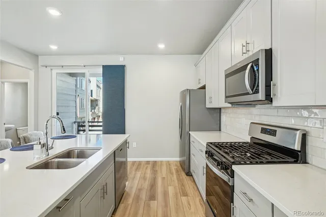 wooden floor in an empty room