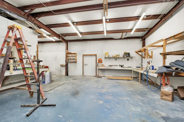 a view of storage and utility room