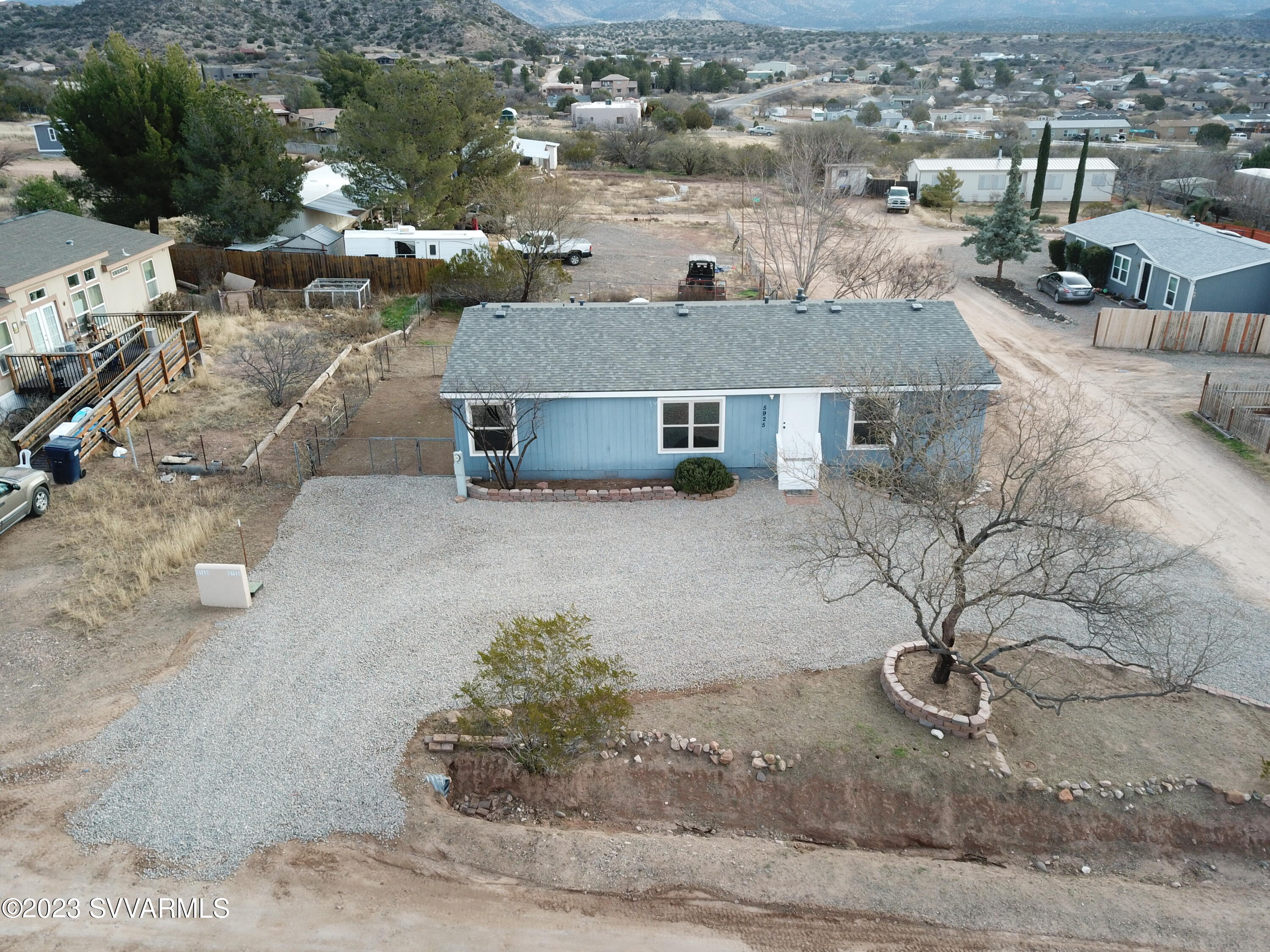 5925 Point Of View Trail Rimrock, AZ 86335 - Photo 27 of 35 a view of a house with a yard