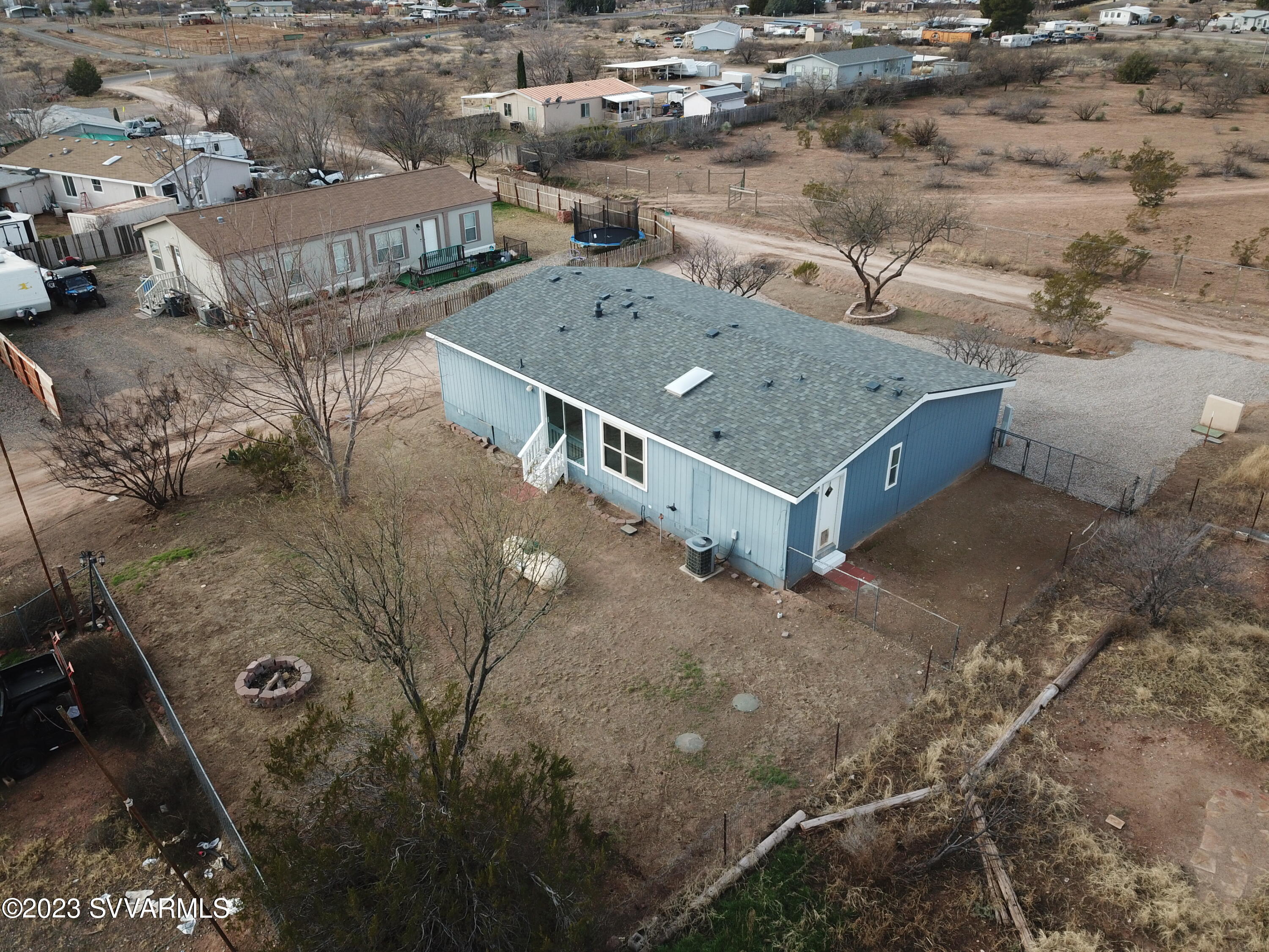 5925 Point Of View Trail Rimrock, AZ 86335 - Photo 32 of 35 an aerial view of a house with a yard