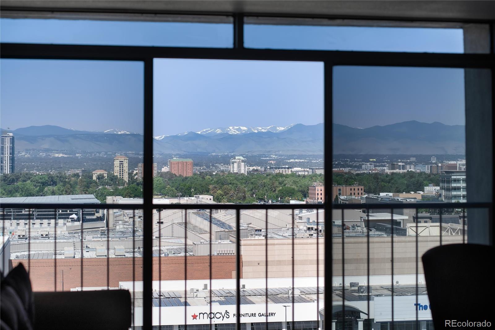 2 Adams Street, Unit 1504 Denver, CO 80206 - Photo 29 of 43 a view of a city from a balcony