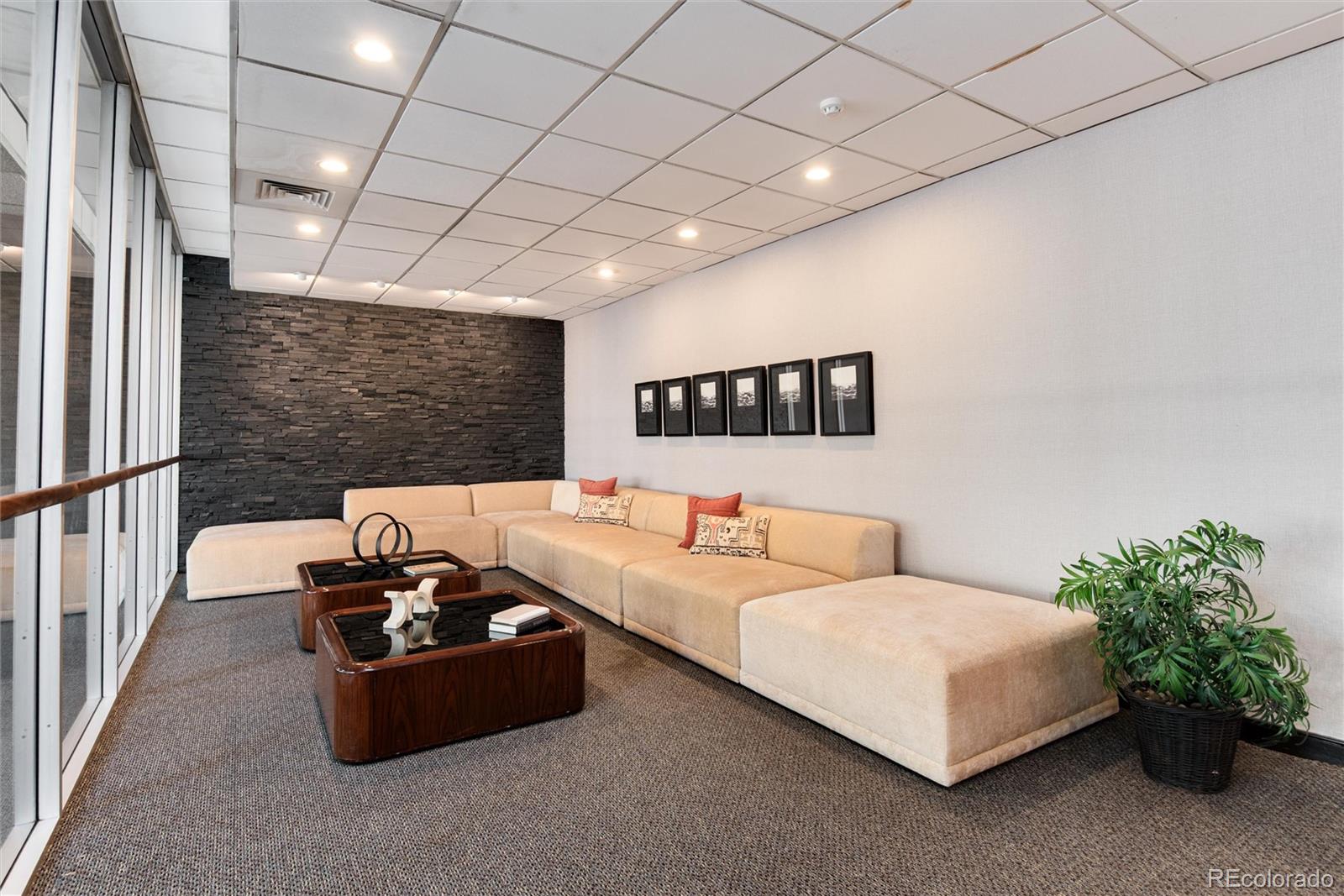 2 Adams Street, Unit 1504 Denver, CO 80206 - Photo 40 of 43 a living room with furniture