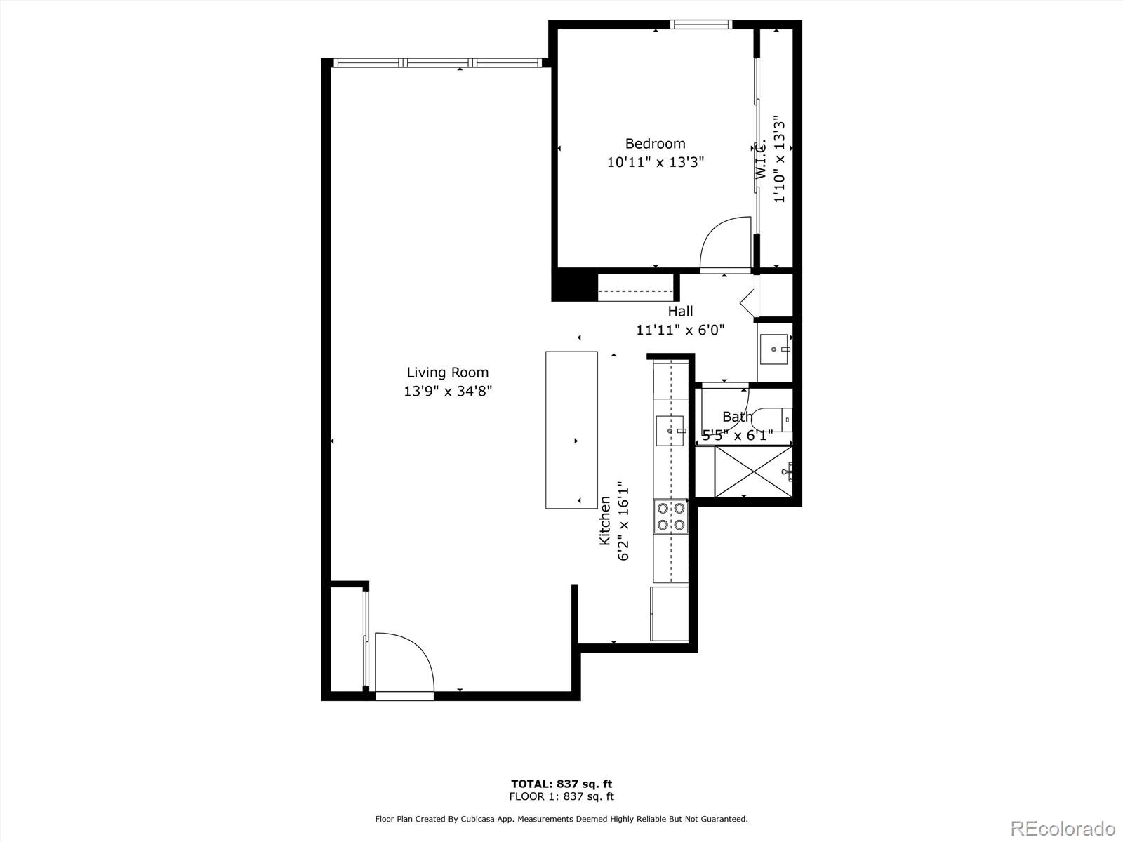 2 Adams Street, Unit 1504 Denver, CO 80206 - Photo 43 of 43 a picture of a wall with a bench