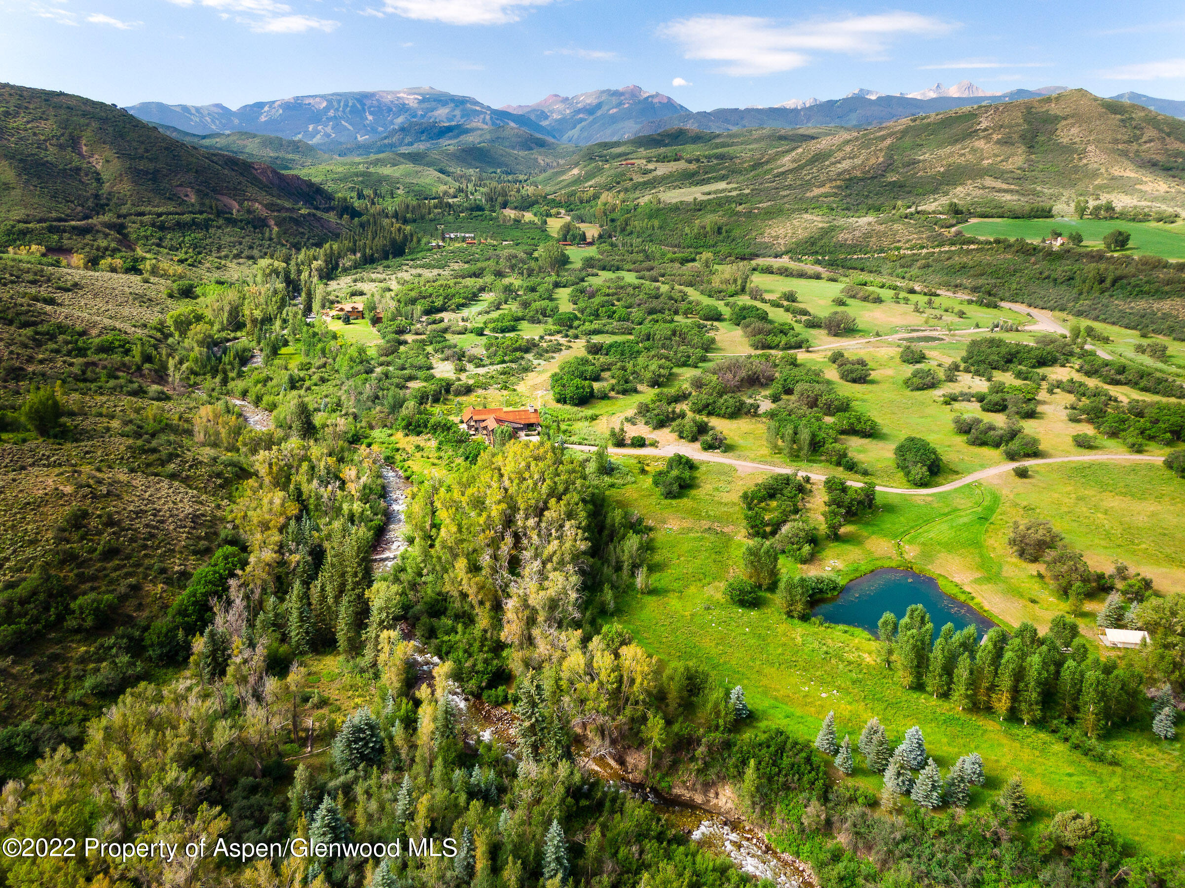 3500 Snowmass Creek Road Snowmass, CO 81654 - Photo 3 of 64 a view of a lush green hillside and mountains