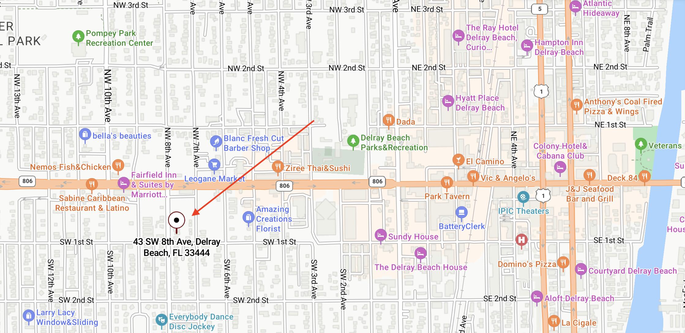 43 Southwest 8th Avenue Delray Beach, FL 33444 - Photo 2 of 10 Screenshot 2025-08-14 at 6.41.35PM