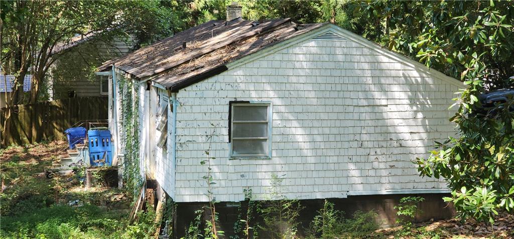 1926 Sumter Street Northwest Atlanta, GA 30318 - Photo 10 of 14 a view of backyard of house